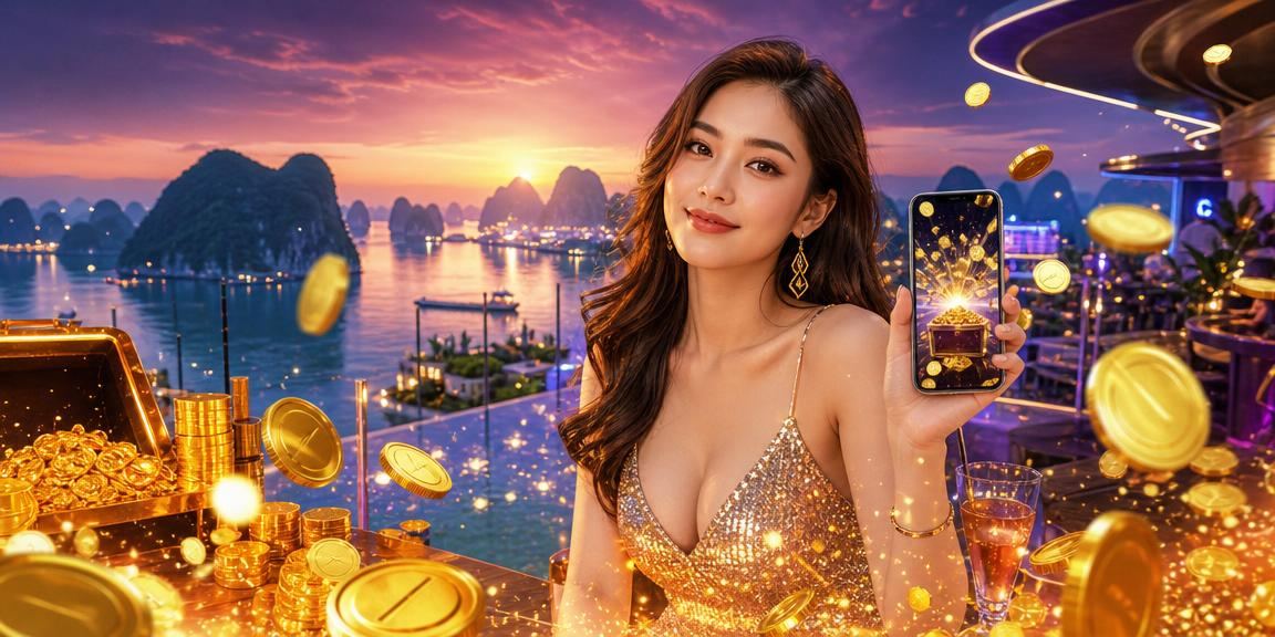 Người dùng tại Hạ Long truy cập ứng dụng casino trên điện thoại